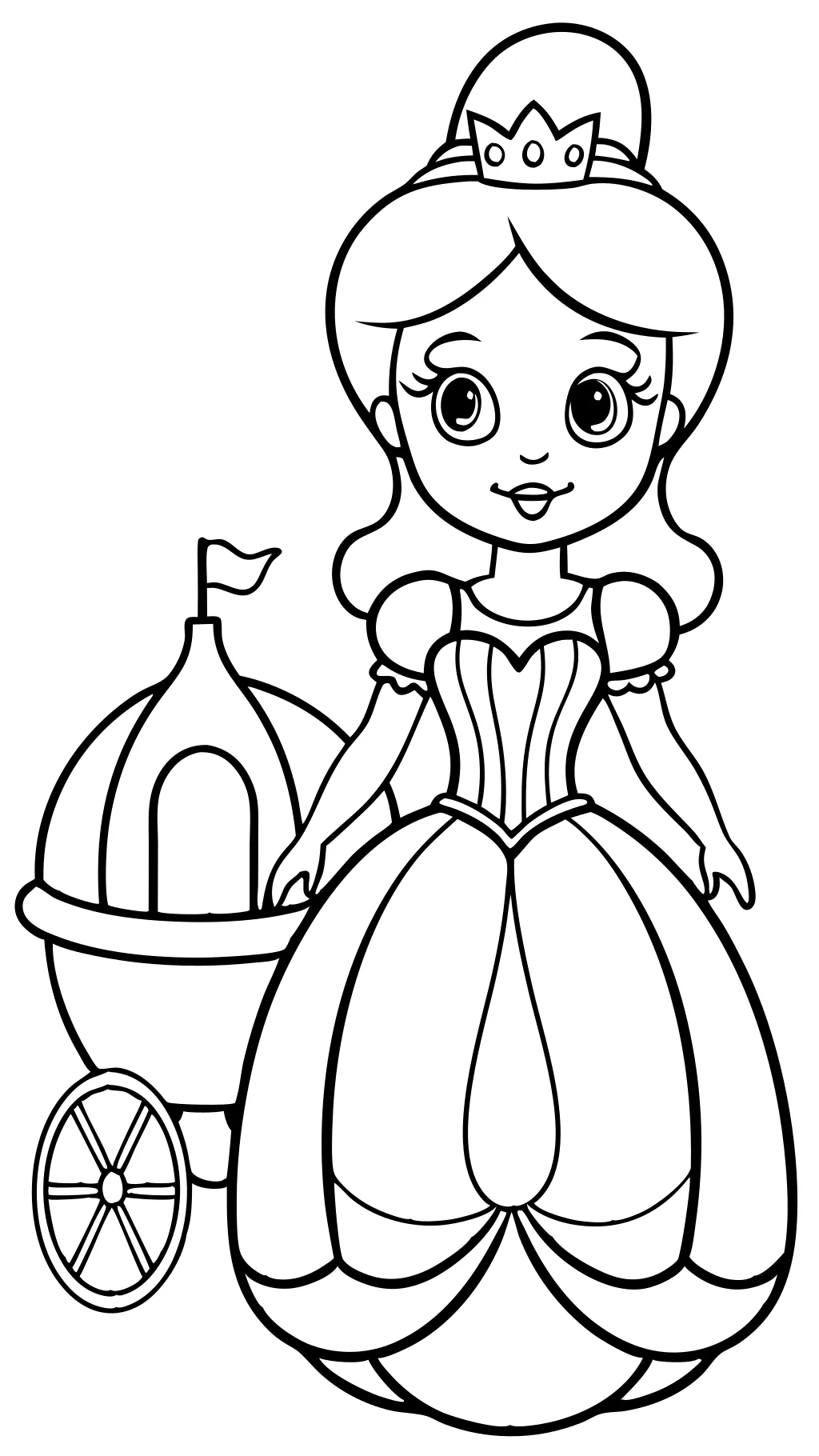 Imprimibles todas las páginas para colorear de Disney Princess